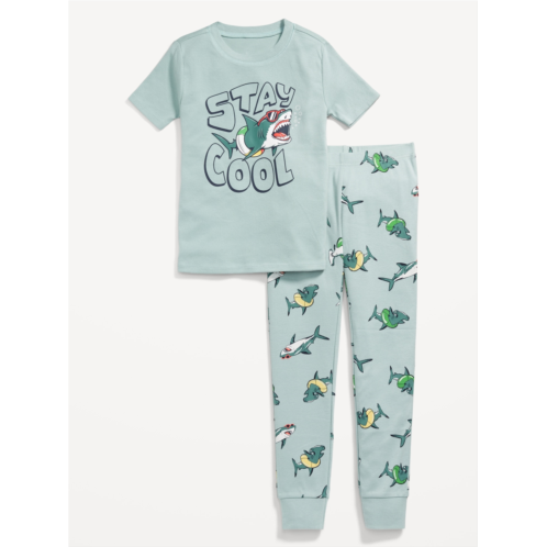 Oldnavy Gender-Neutral Graphic Snug-Fit Pajama Set for Kids