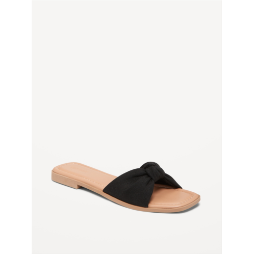 Oldnavy Knot-Front Slide Sandals