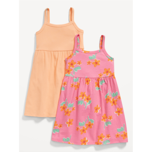 Oldnavy Sleeveless Fit and Flare Dress 2-Pack for Toddler Girls