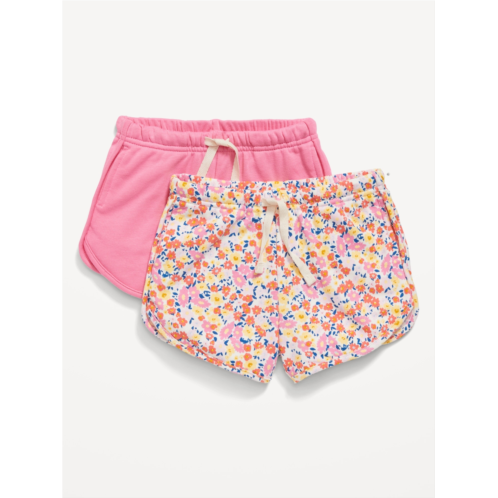 Oldnavy Functional Drawstring French Terry Pull-On Shorts for Toddler Girls
