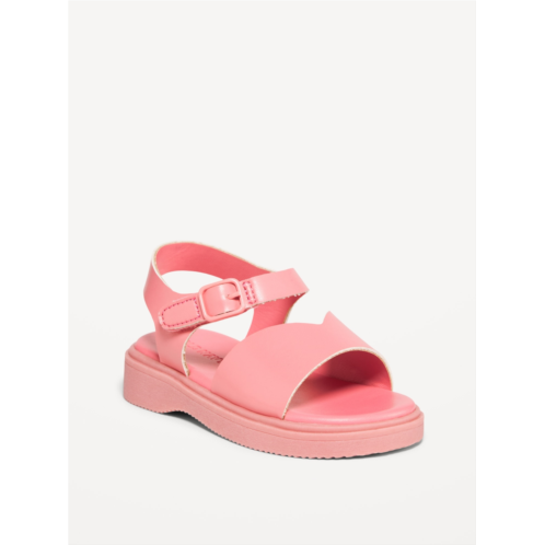 Oldnavy Chunky Faux-Leather Sandals for Toddler Girls
