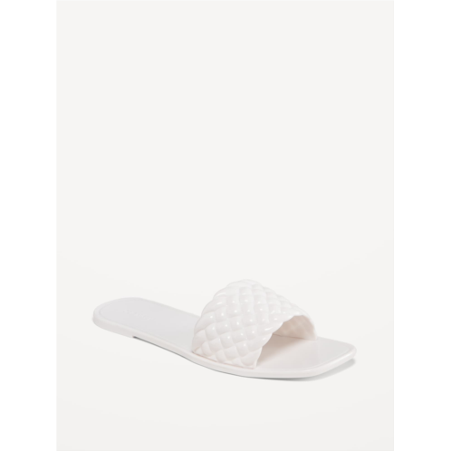 Oldnavy Quilted Jelly Slide Sandals Hot Deal