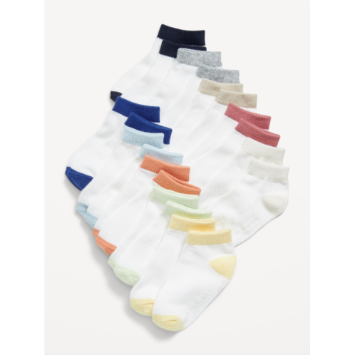Oldnavy Unisex 10-Pack Ankle Socks for Toddler & Baby