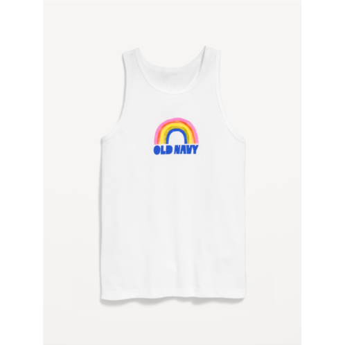 Oldnavy Fitted Logo-Graphic Tank Top for Girls