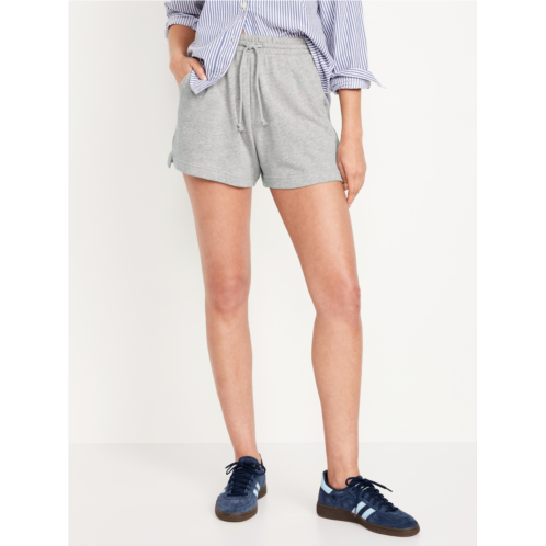 Oldnavy Extra High-Waisted Terry Shorts -- 3-inch inseam
