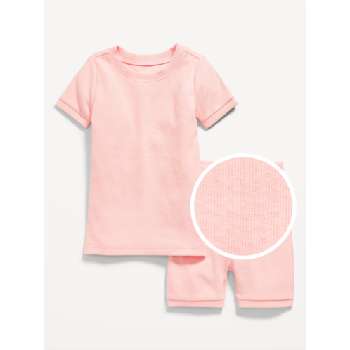 Oldnavy Unisex Snug-Fit Ribbed Pajama Set for Toddler & Baby Hot Deal