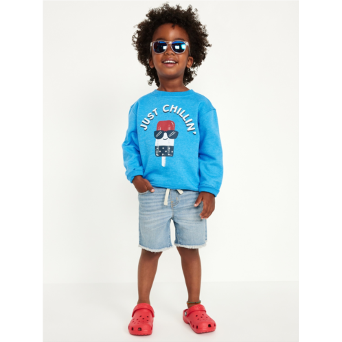 Oldnavy 360° Stretch Pull-On Jean Shorts for Toddler Boys Hot Deal