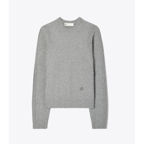Tory Burch CASHMERE RIBBED SWEATER