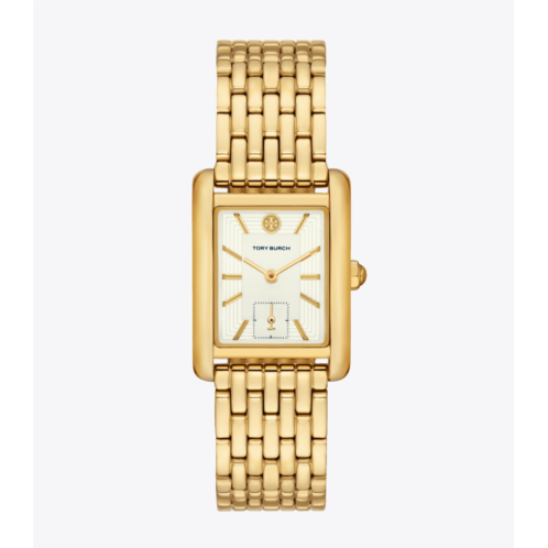Tory Burch ELEANOR WATCH, GOLD-TONE STAINLESS STEEL