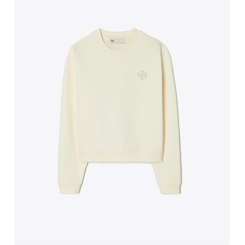 Tory Burch HEAVY FRENCH TERRY SWEATSHIRT