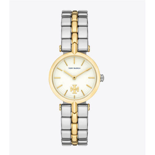 Tory Burch KIRA WATCH, TWO-TONE STAINLESS STEEL