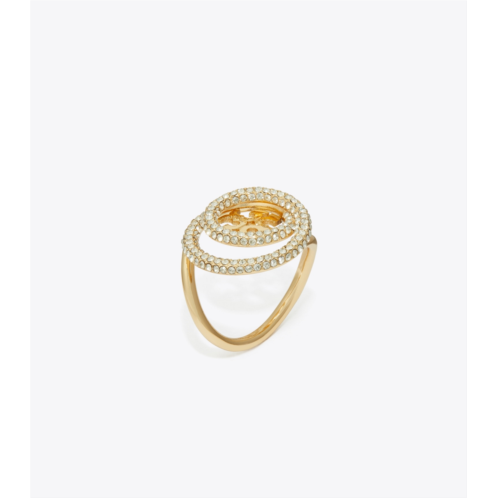 Tory Burch MILLER PAVEE DOUBLE RING