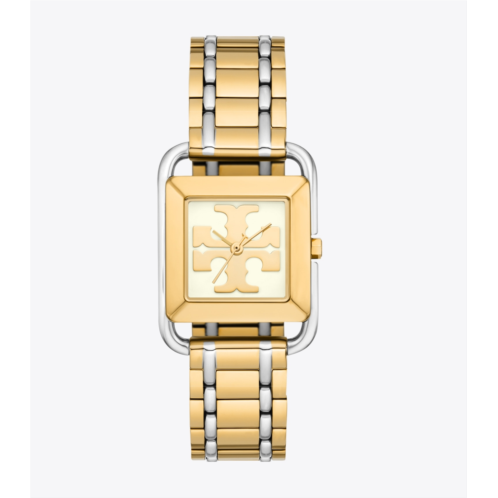 Tory Burch MILLER WATCH, TWO-TONE STAINLESS STEEL