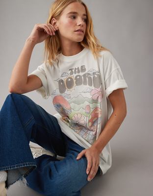American Eagle AE Oversized The Doors Graphic T-Shirt