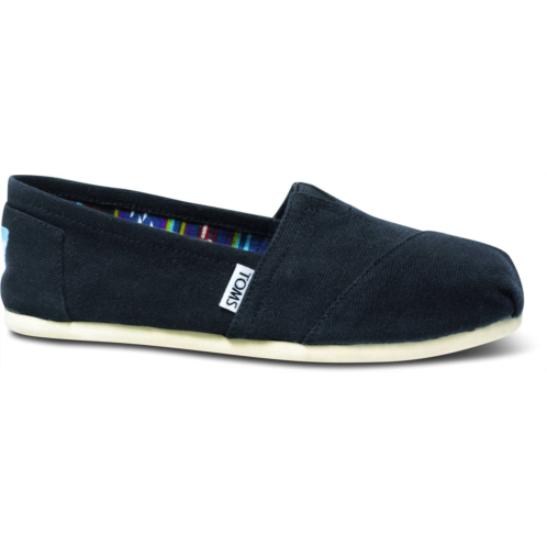 TOMS classic canvas shoe in black