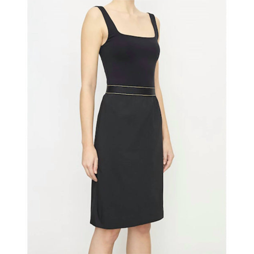 Vince pull on pencil skirt in black