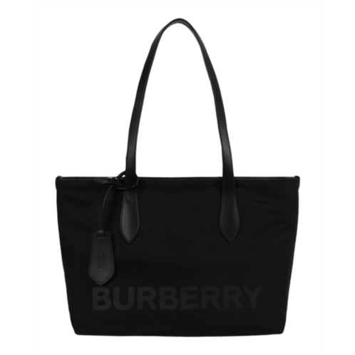 Burberry logo tote bag