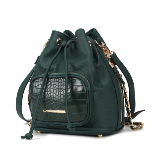 MKF Collection by Mia K azalea bucket shoulder handbag for women