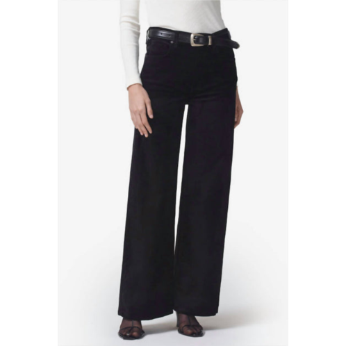 Citizens of Humanity paloma baggy pant in velvet black