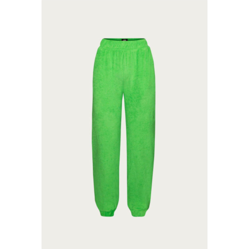 AFRM hamili terry jogger in bright green