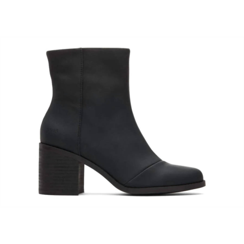 TOMS evelyn heeled boots in black