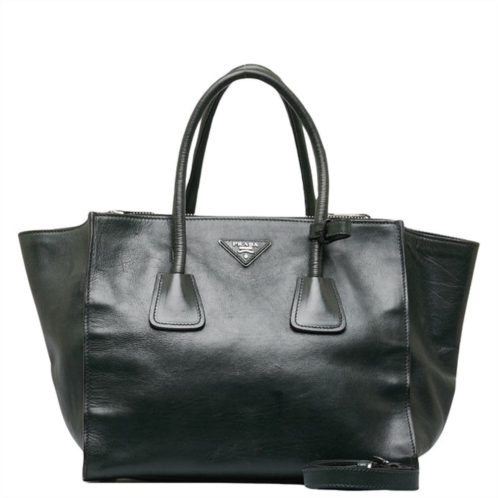 Prada leather tote bag (pre-owned)