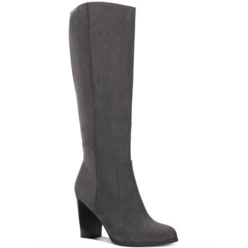 Style & Co. addyy womens microsuede pull on knee-high boots