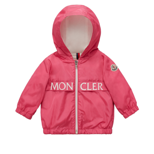 Moncler pink logo jacket