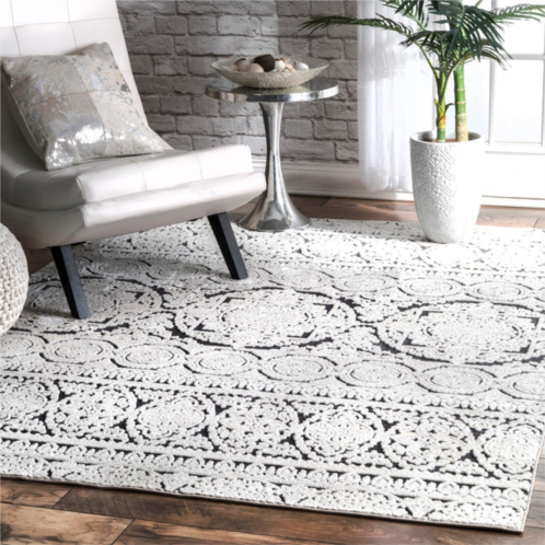 NuLOOM contemporary jeannie floral area rug