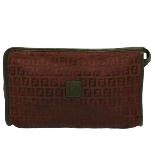 Fendi canvas clutch bag (pre-owned)