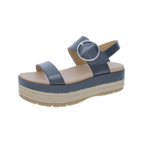 Ugg april womens leather espadrille wedge sandals