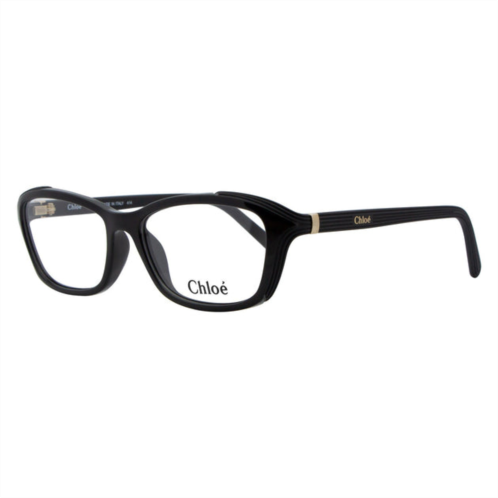 Chloe rectangular eyeglasses ce2649 001 black 54mm 2649