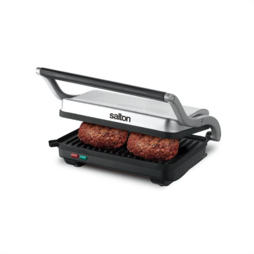 Salton stainless steel panini grill
