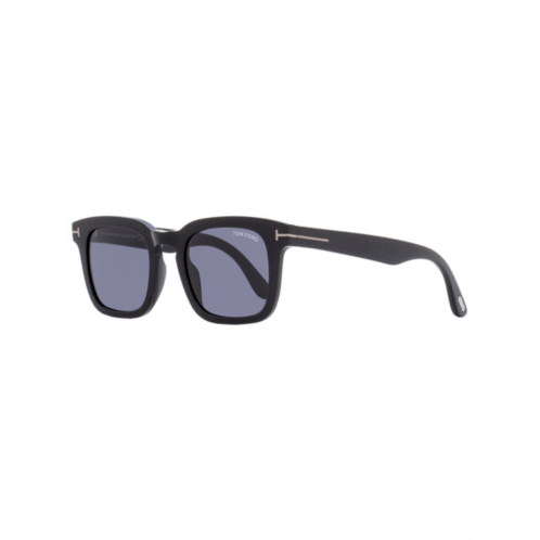 Tom Ford mens square sunglasses tf751n dax 01a black 50mm