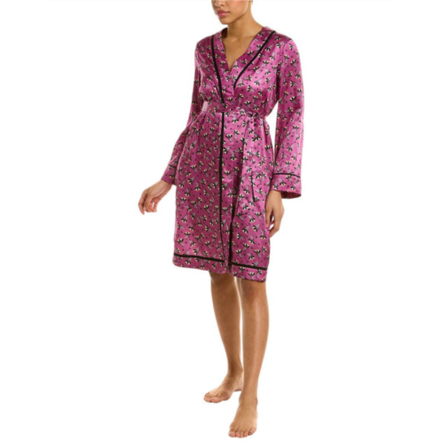 Morgan Lane rhea silk-blend robe
