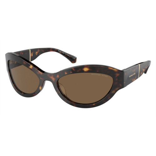 Michael Kors womens burano 59mm dark tortoise sunglasses mk2198-300673-59