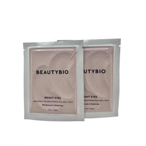 Beautybio brighteyes depuffing & brightening eye gels 2 pairs