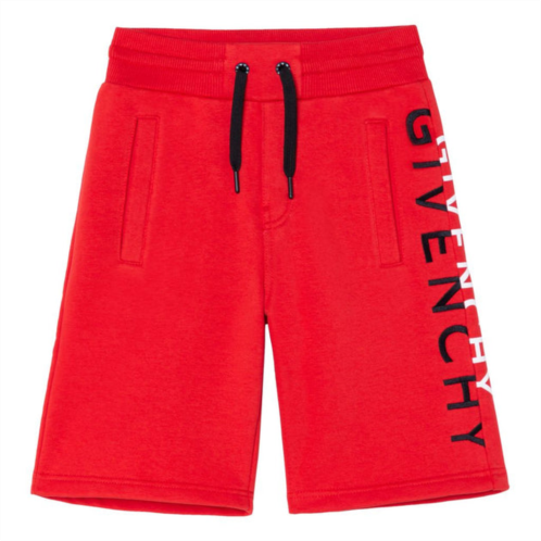 Givenchy red bermuda shorts