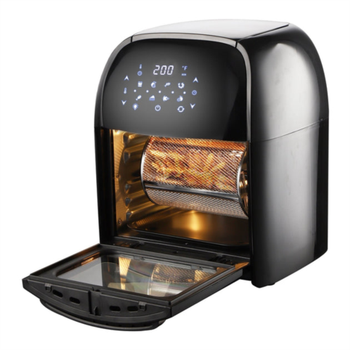 Supersonic national 3-in-1 12 qt air fryer / dehydrator / rotisserie oven