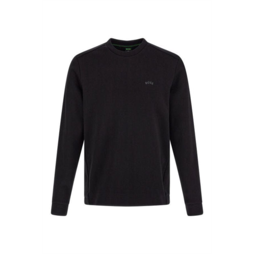 Hugo Boss cotton logo details mens sweatshirt