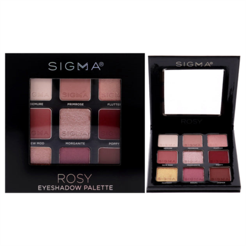 Sigma Beauty eyeshadow palette - rosy by for women - 0.032 oz eye shadow