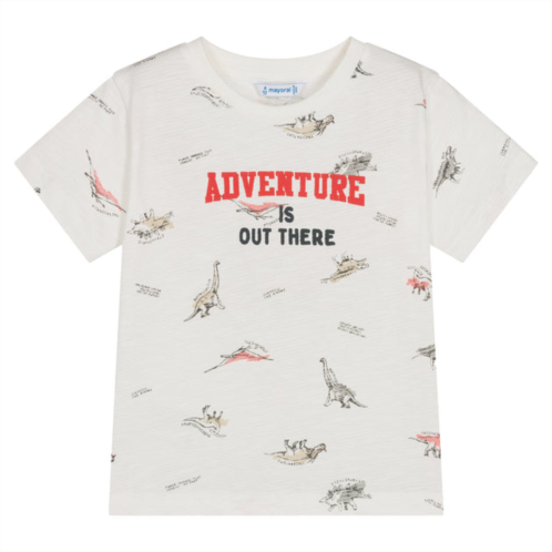 Mayoral off white adventure graphic t-shirt