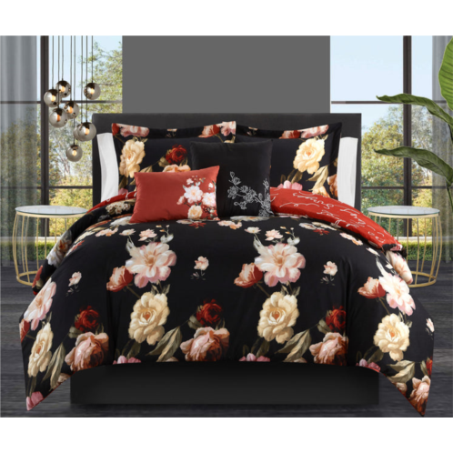 Chic Home edith 5-piece reversible comforter set