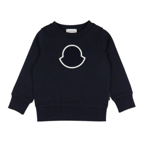 Moncler navy logo sweatshirt