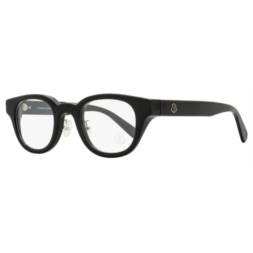 Moncler mens alternative fit eyeglasses ml5157d 001 black 46mm