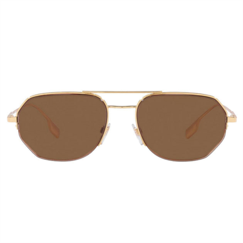 Burberry henry be 3140 110973 57mm unisex fashion sunglasses