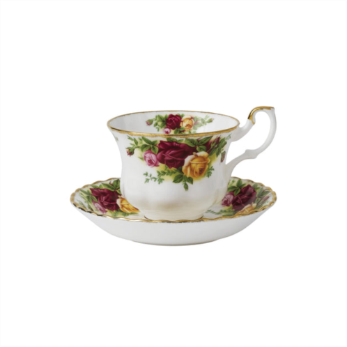 Royal Albert old country roses teacup & saucer 6.5oz