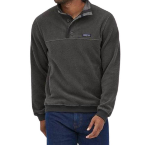 Patagonia shearling pullover in xgrey