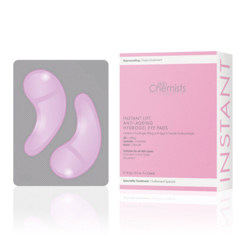 SkinChemists instant lift anti ageing hydrogel eye pads 5 pack