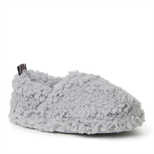Dearfoams kids skye pile closed back slipper